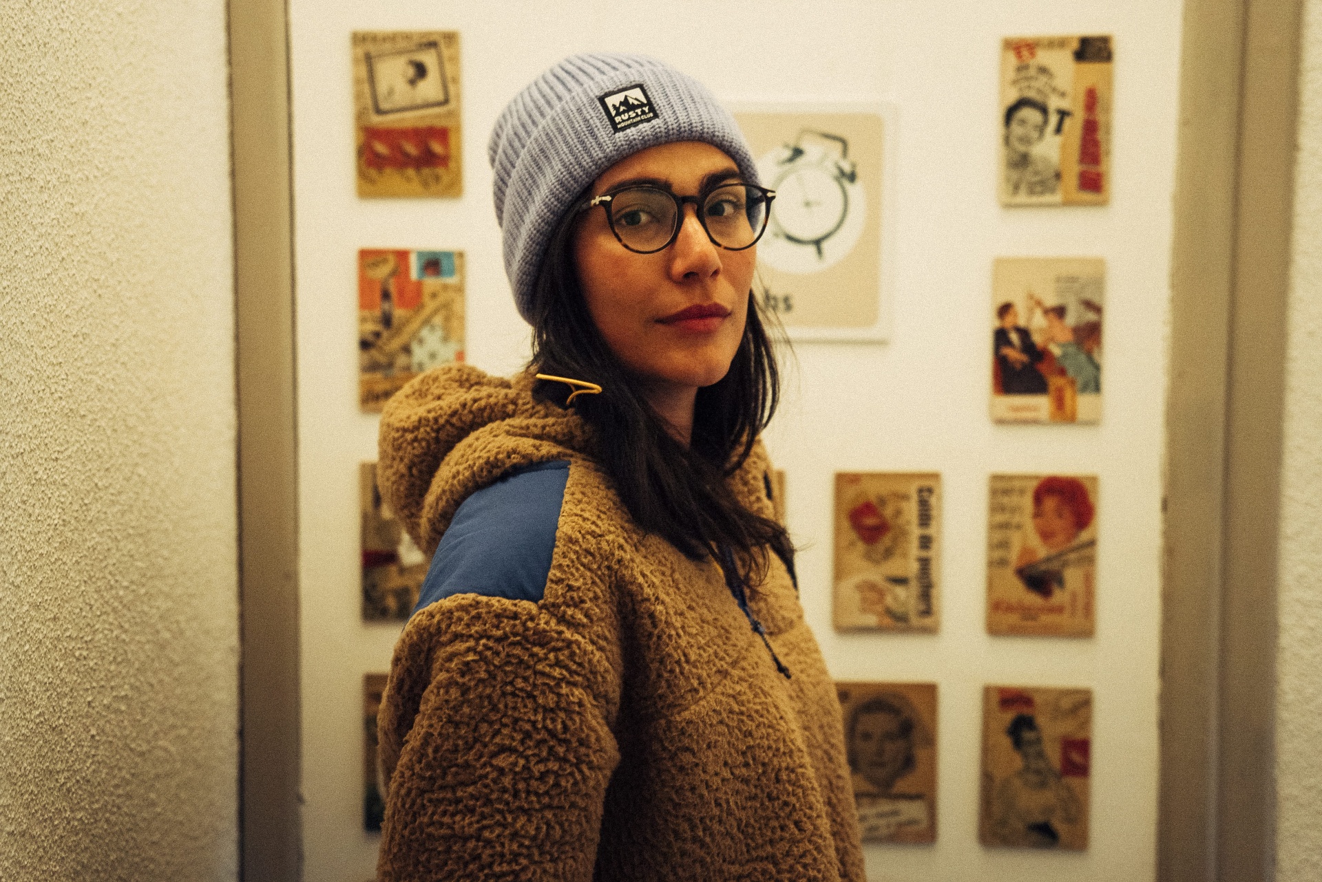 Retrato com gorro