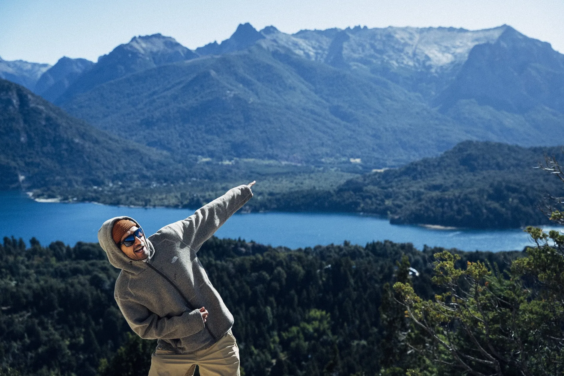 Mirante sobre o lago