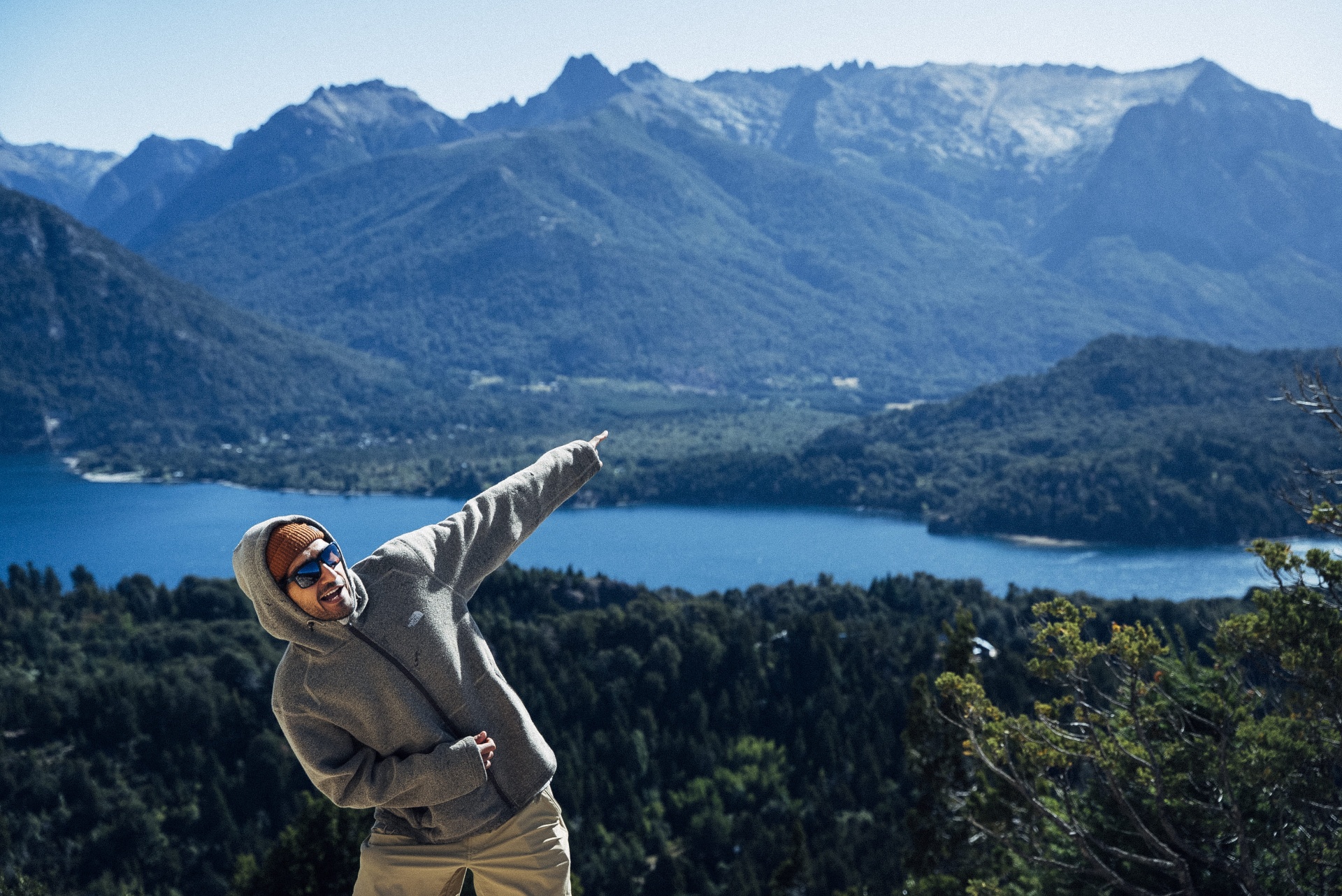 Mirante sobre o lago