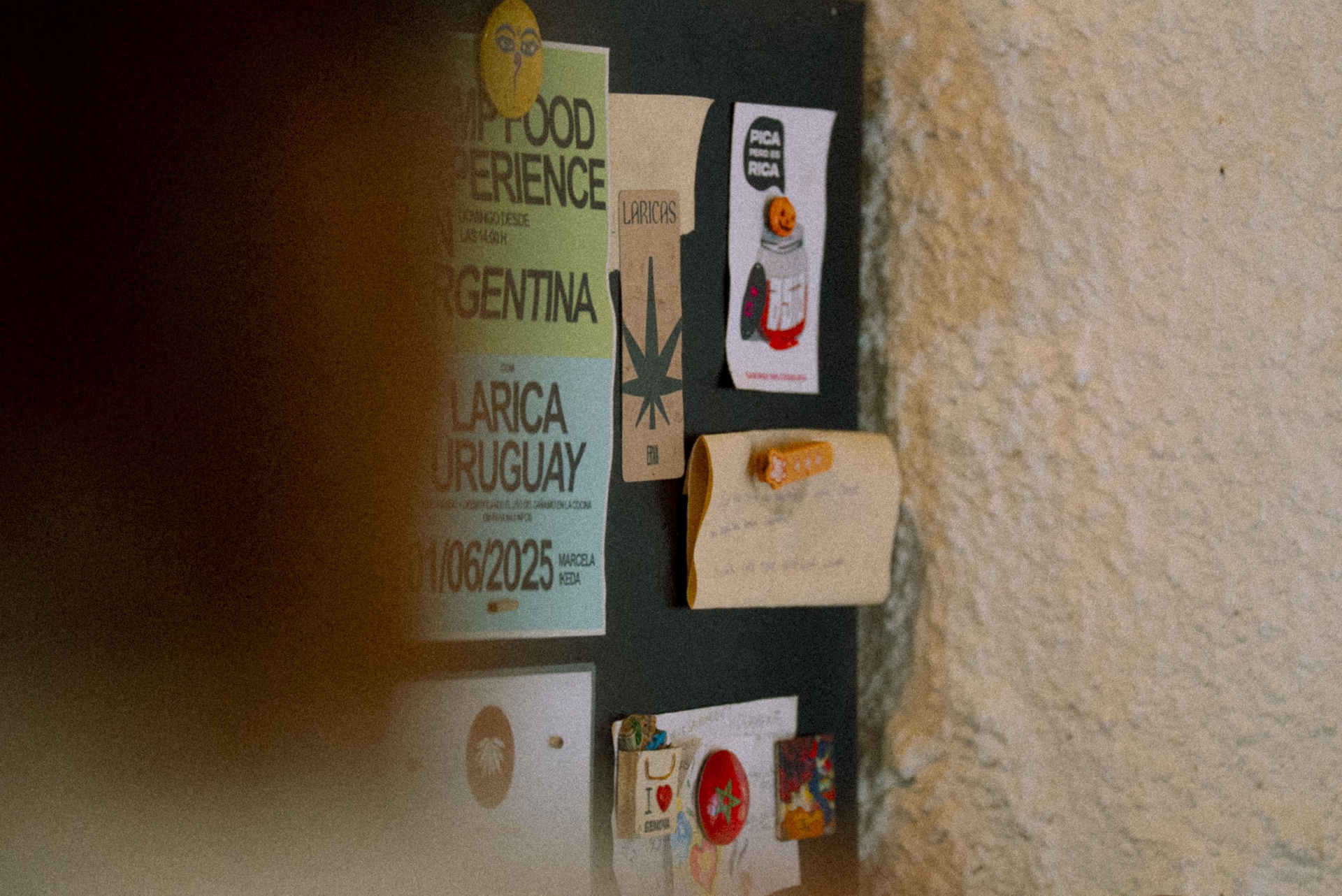 Mural de cartazes — Hemp Food Experience