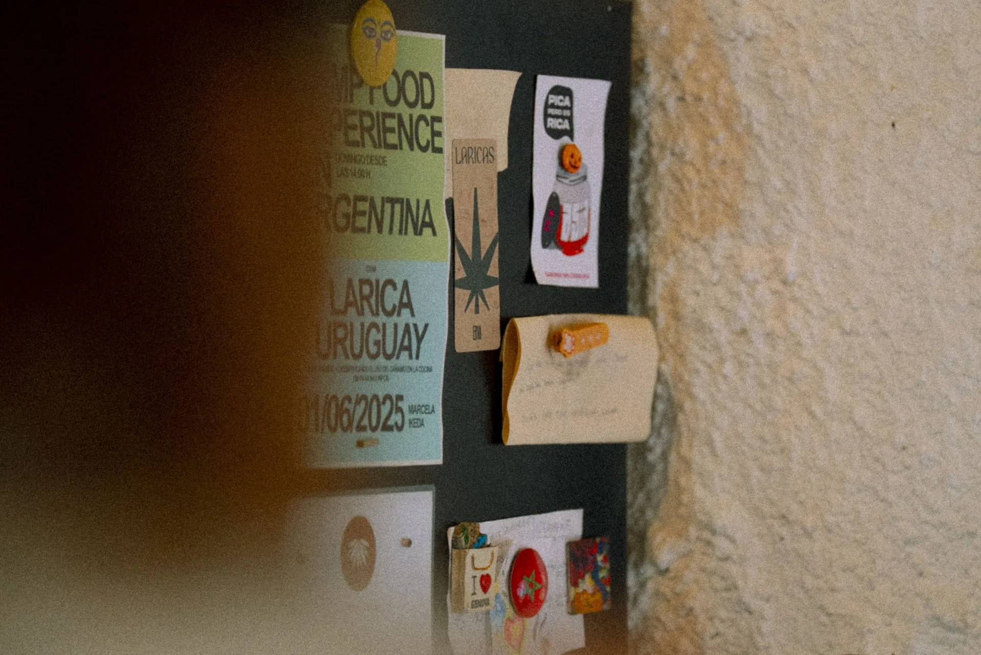 Mural de cartazes — Hemp Food Experience